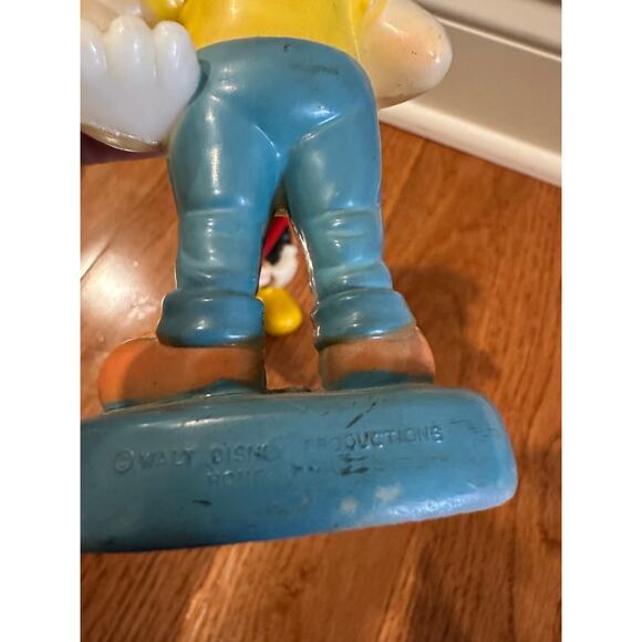 2 Vintage Mickey Mouse Figures 60's Hong Kong - Picture 3 of 6